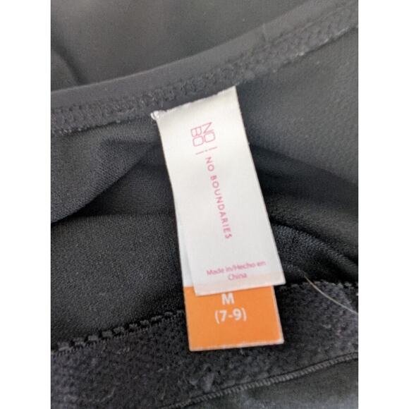 No Boundaries Juniors' Beach Babe One Piece Swimsuit Black Female SZ M 90s, Y2K - Picture 6 of 7